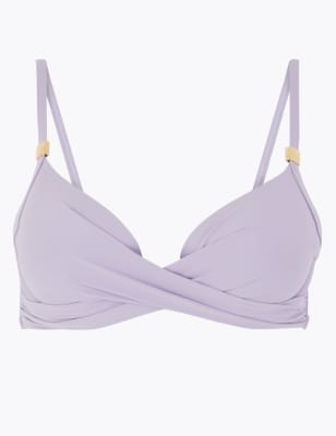 lilac bikini top