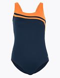 Active Top Panel Swimsuit