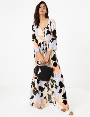 m&s long summer dresses