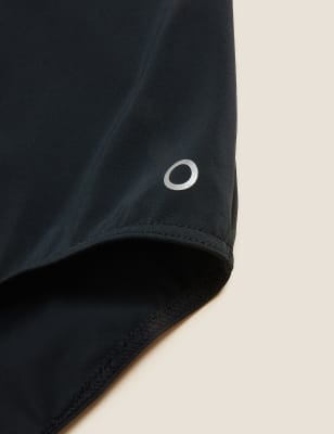 

GOODMOVE Bañador con relleno y escote abiertoWomens - Black Mix, Black Mix