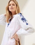 Pure Cotton Beach Cover Up Kaftan