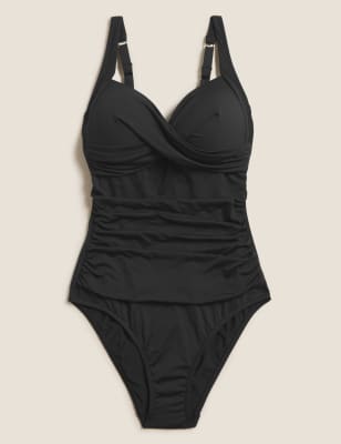 

M&S Collection Bañador escotado con sujeción del vientreWomens - Black, Black