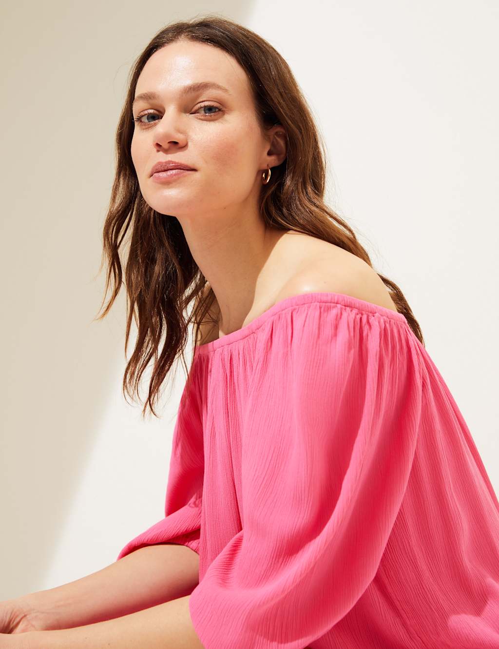 Bardot Knee Length Shift Dress image 2