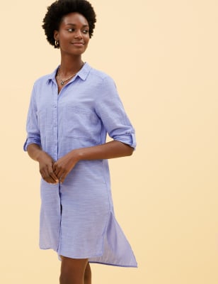 Beach best sale shirt dress