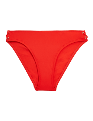 

M&S Collection Parte de abajo de bikini de talle altoWomens - Red, Red