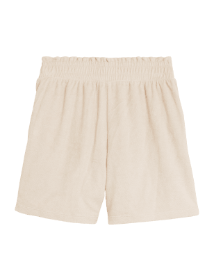 

Womens M&S Collection Cotton Rich Towelling Beach Shorts - Sand, Sand