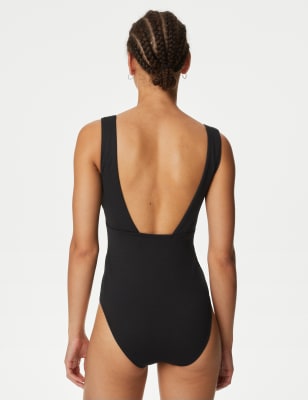 Padded cheap plunge swimsuit