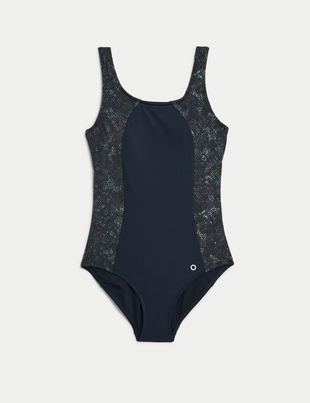 Printed Padded Scoop Neck Swimsuit image 2
