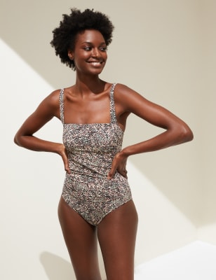 M&s tummy best sale control swimwear