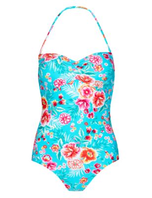 Floral Bandeau Swimsuit | Limited Edition | M&S
