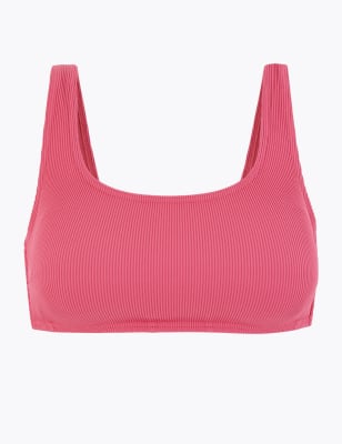 padded scoop bikini top