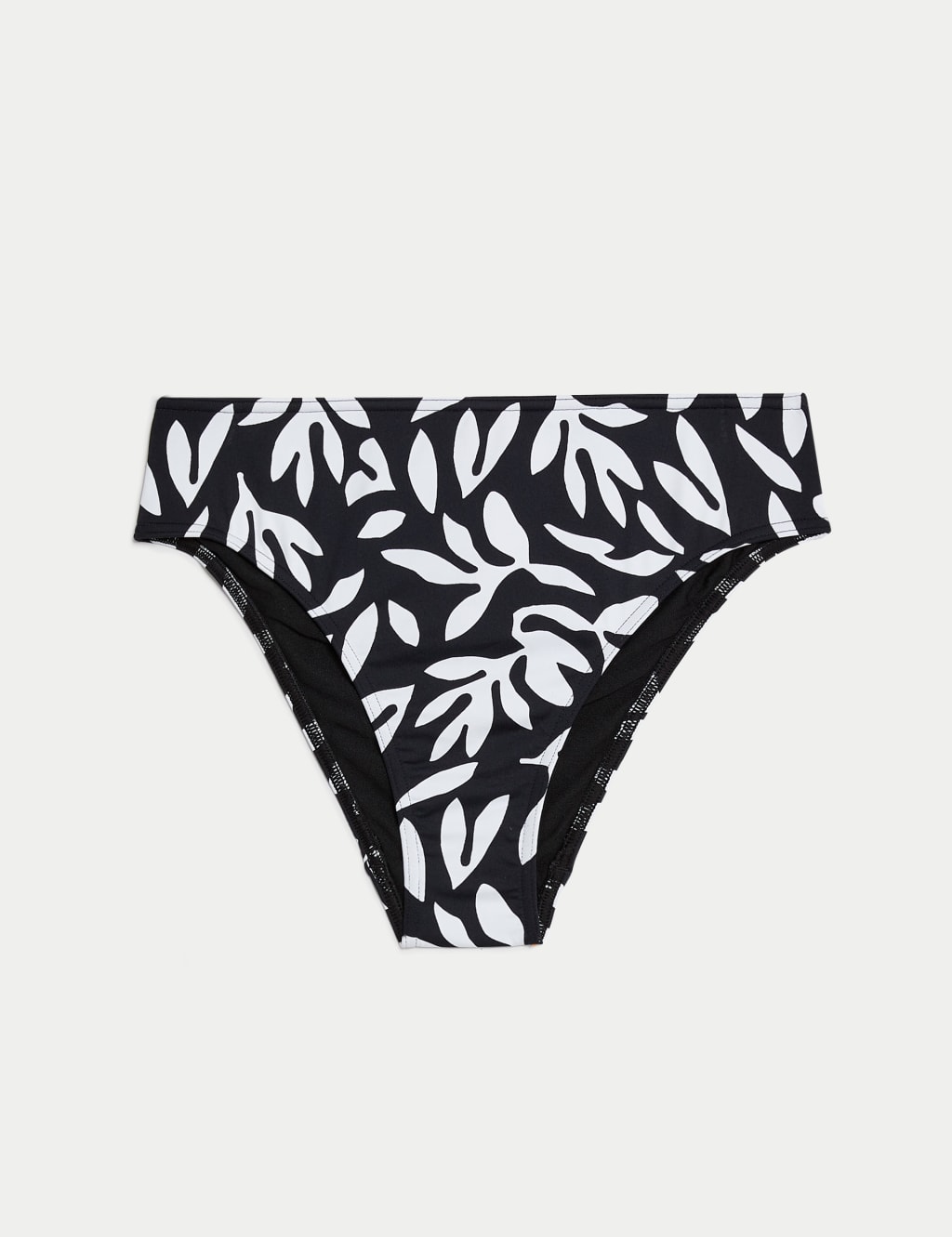 Printed High Waisted Bikini Bottoms image 2