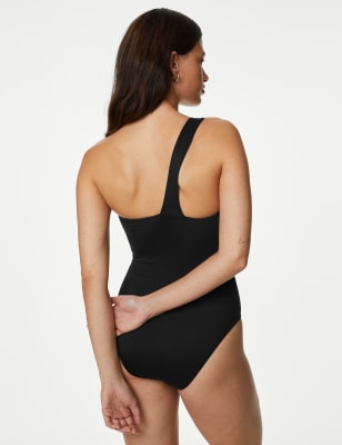 One shoulder store strap swimsuit