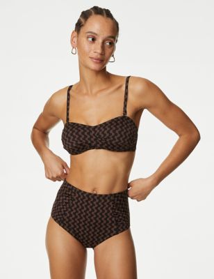 Fashion fans are going wild for the 'tummy control' bikini from M&S that  leaves 'no unwanted midriff on display