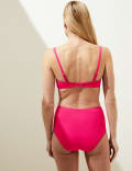Padded Bandeau Plunge Bikini Top