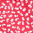 Tummy Control Printed Bandeau Swimsuit - brightred