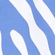 Tummy Control Printed Bandeau Swimsuit - lightbluemix