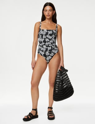 Tummy Control Printed Padded Swimsuit