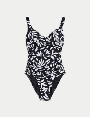 Tummy Control Printed Padded Swimsuit