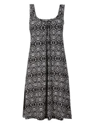Ikat Print Vest Beach Dress | M&S Collection | M&S