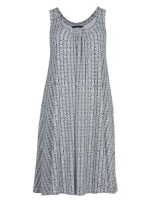 Ikat Print Vest Beach Dress | M&S Collection | M&S