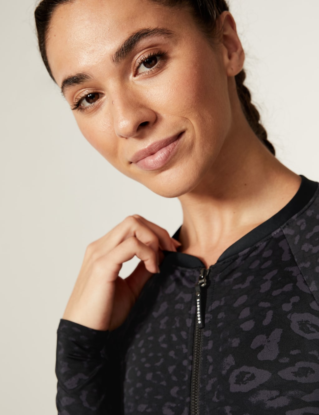 Zip Up Long Sleeve Swimsuit image 4