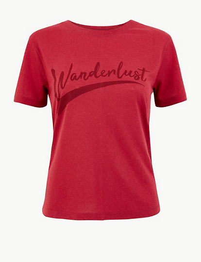 Wanderlust Regular Fit T-Shirt