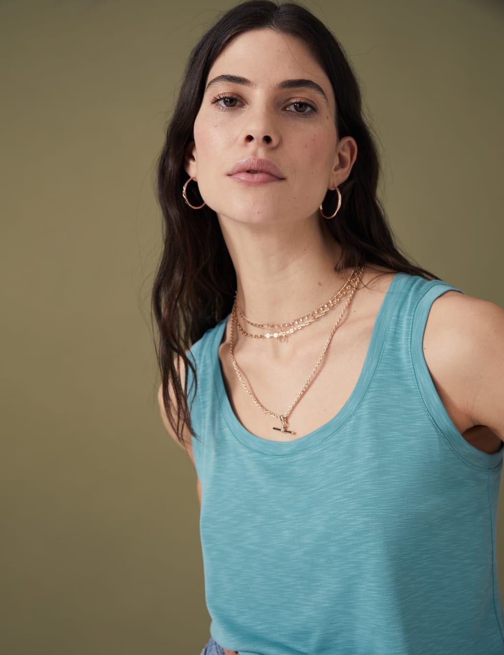 Modal Rich Vest Top image 1
