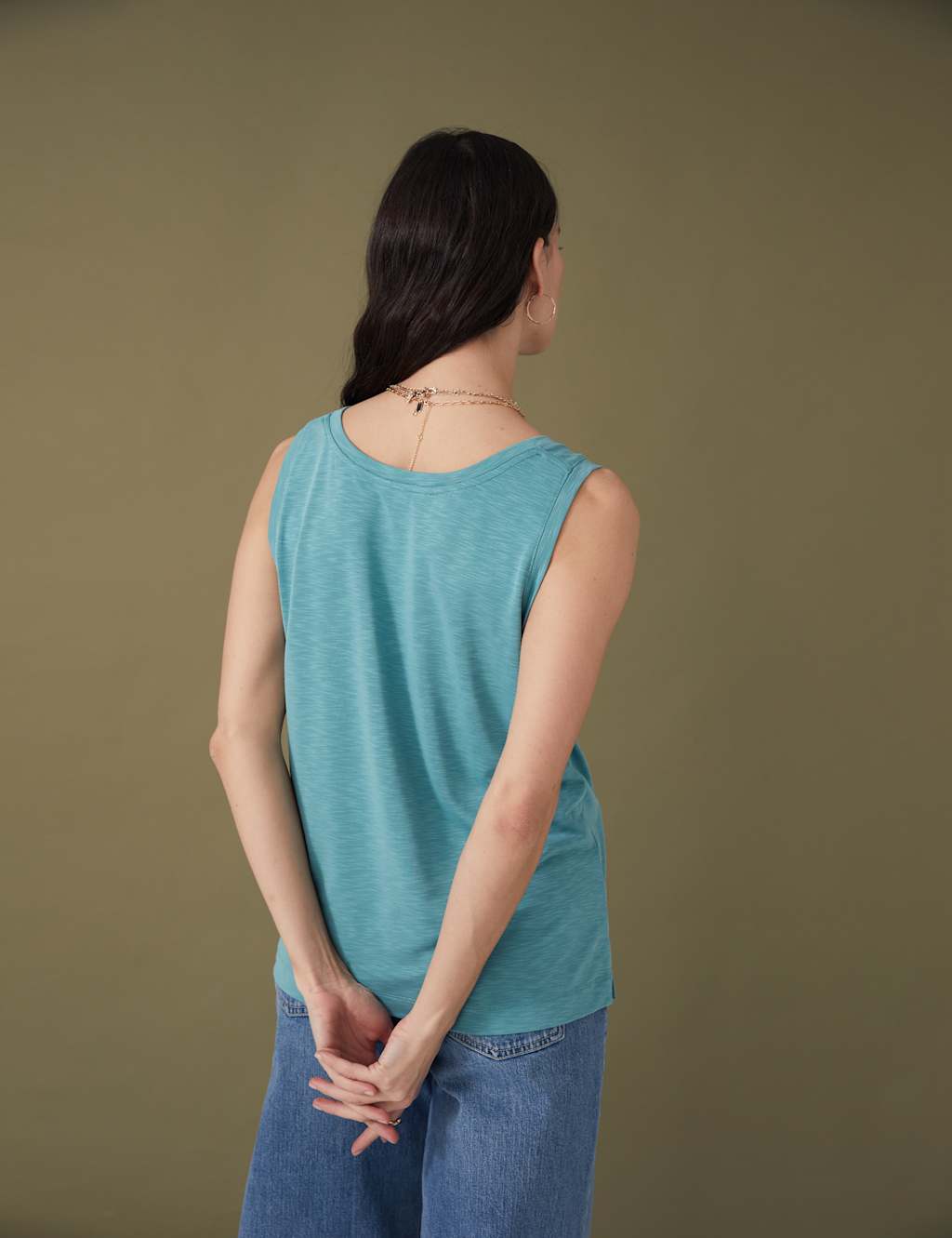 Modal Rich Vest Top image 4