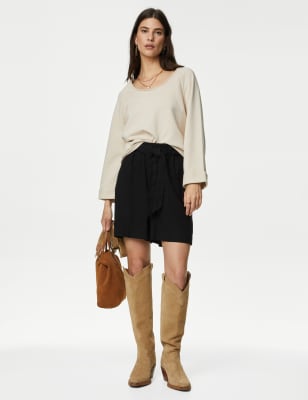 

Womens Per Una Sweatshirt aus reiner Baumwolle - Ecru, Ecru