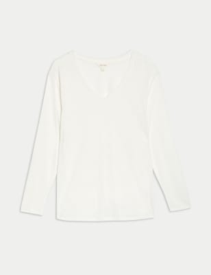 

Womens Per Una Modal Rich Top - Ecru, Ecru