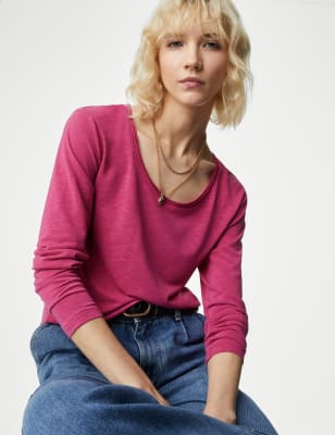 

Womens Per Una Modal Rich Top - Cerise, Cerise