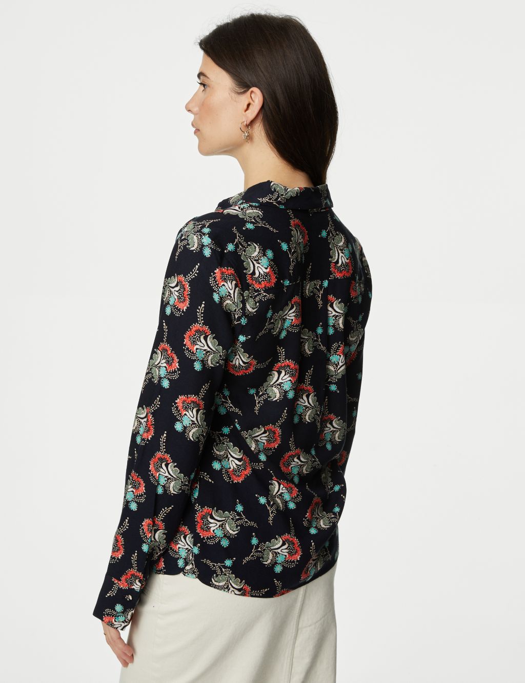 Floral Collared Shirt image 5