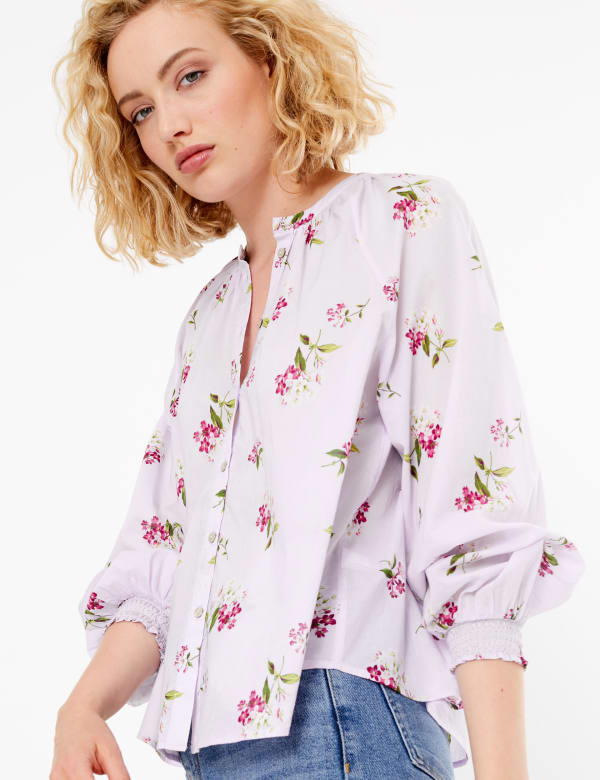 Womens Purple Shirts Blouses M S
