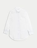 Pure Cotton Relaxed Longline Shirt