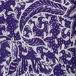 Pure Cotton Floral Notch Neck Midaxi Dress - purplemix