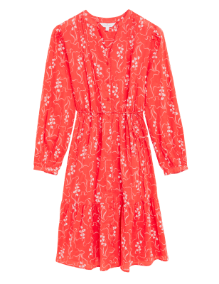 

Per Una Minivestido camisero floral 100% algodónWomens - Red Mix, Red Mix