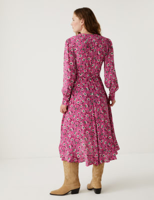 floral midaxi