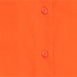 Pure Cotton Midaxi Tiered Shirt Dress - tangerine