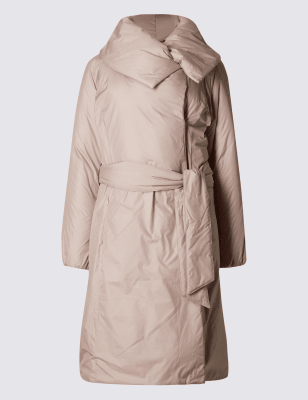 m&s padded duvet coat