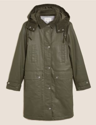 m&s waterproof coats ladies