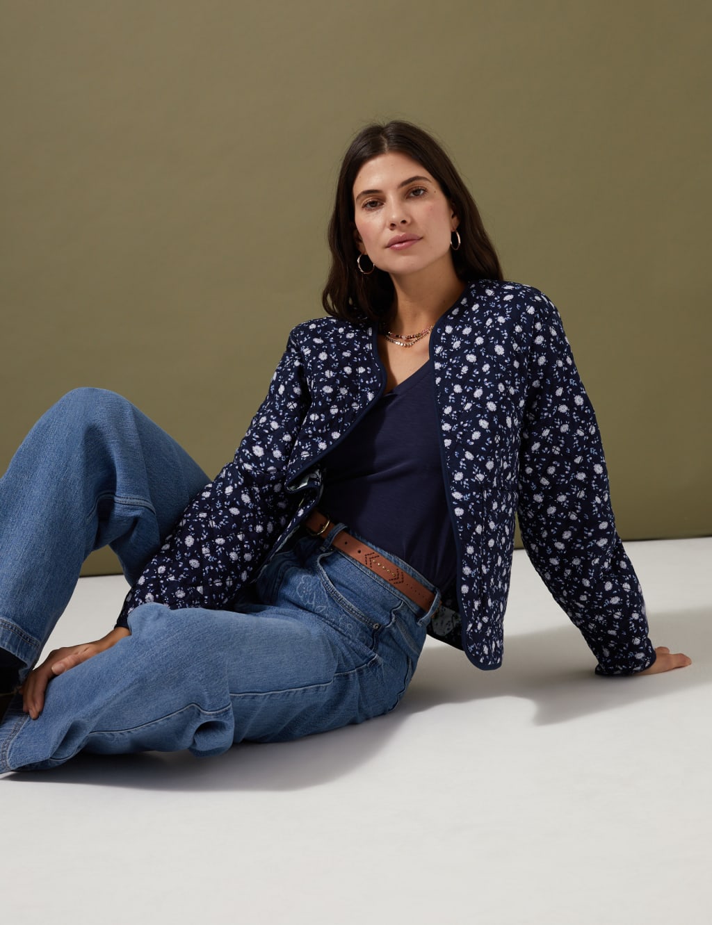 Pure Cotton Reversible Quilted Jacket image 4