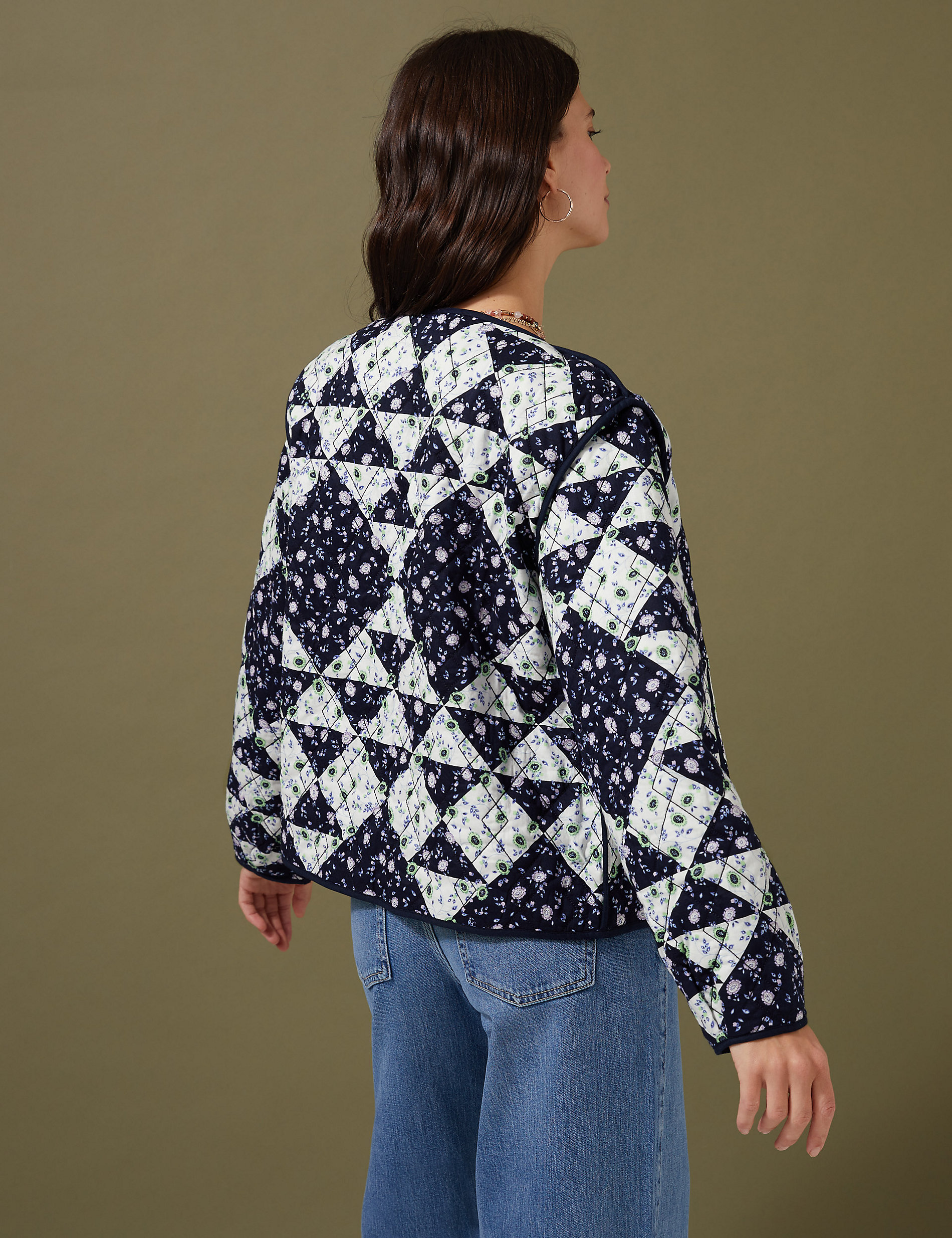 Pure Cotton Reversible Quilted Jacket