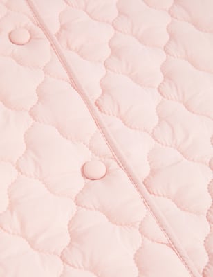 

Womens Per Una Quilted Gilet - Pink Shell, Pink Shell