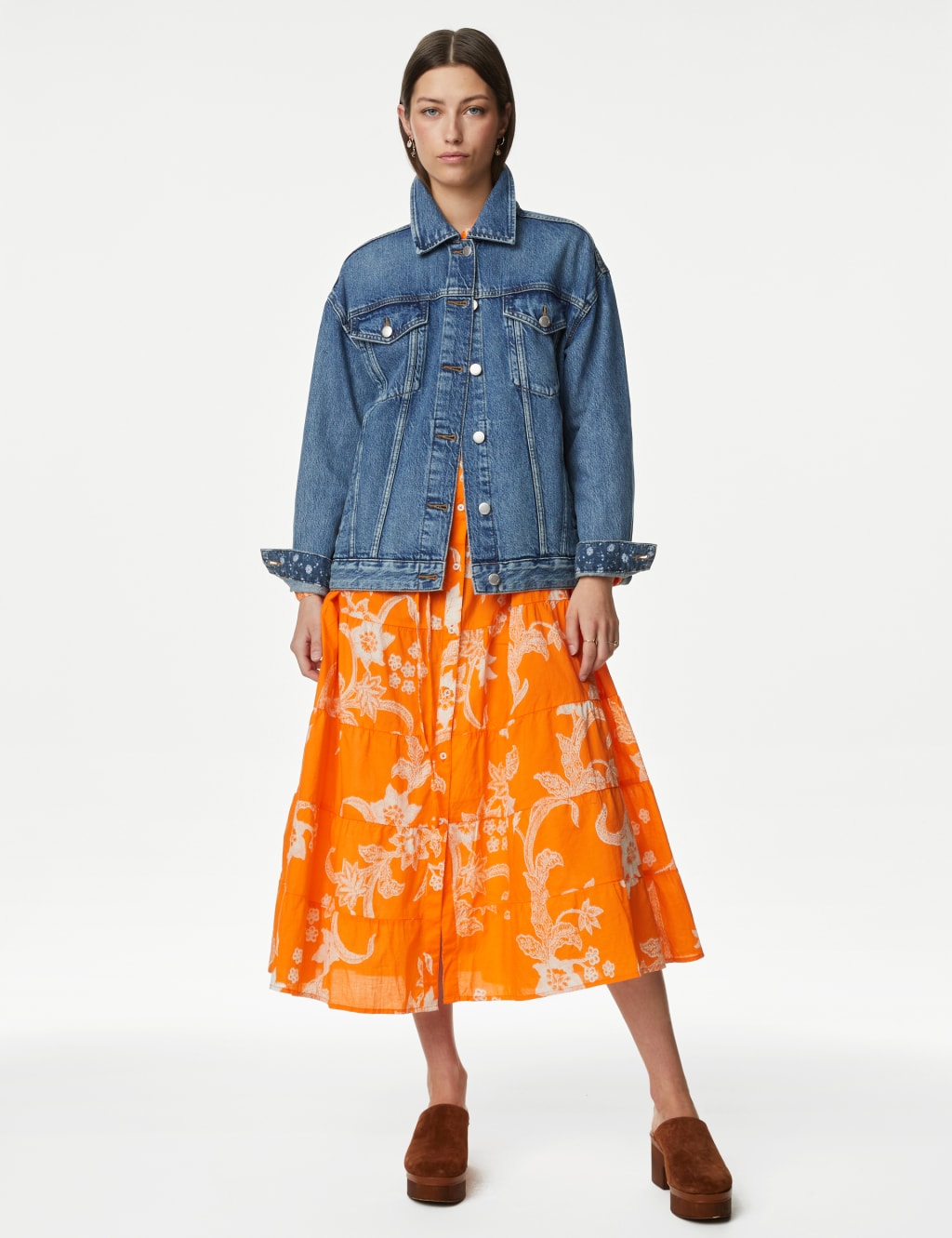 Denim Trucker Jacket image 2
