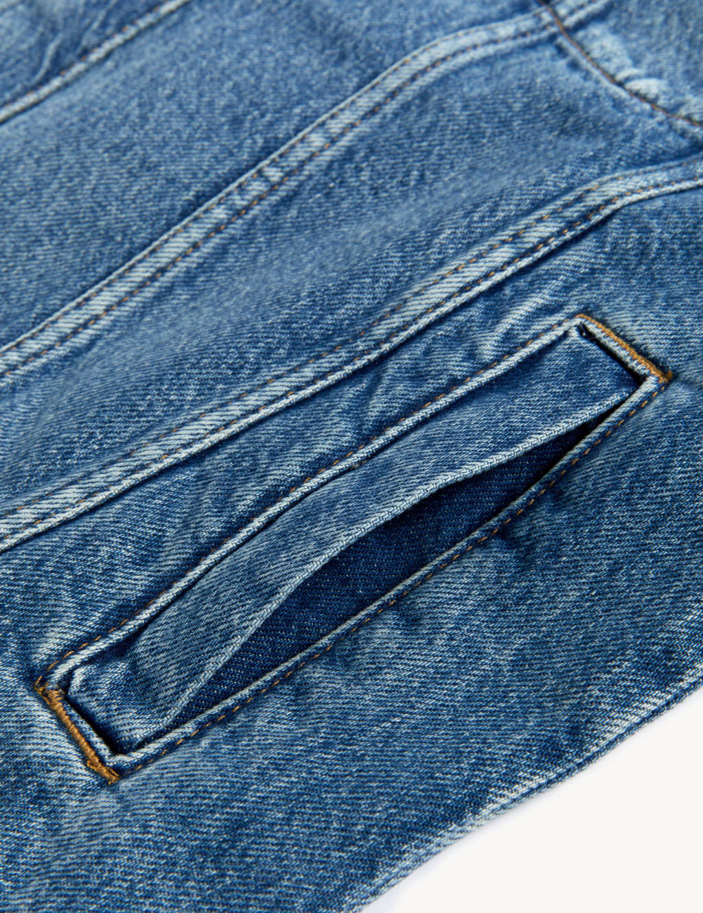 Denim Trucker Jacket image 6