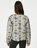 Pure Cotton Printed Quilted Jacket