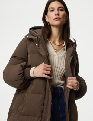 Marks and spencer ladies outlet feather and down coats