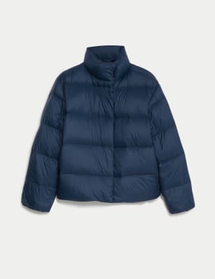 High Neck Short Puffer Coat