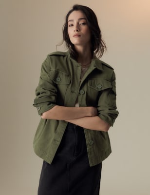 M&s 2025 green jacket